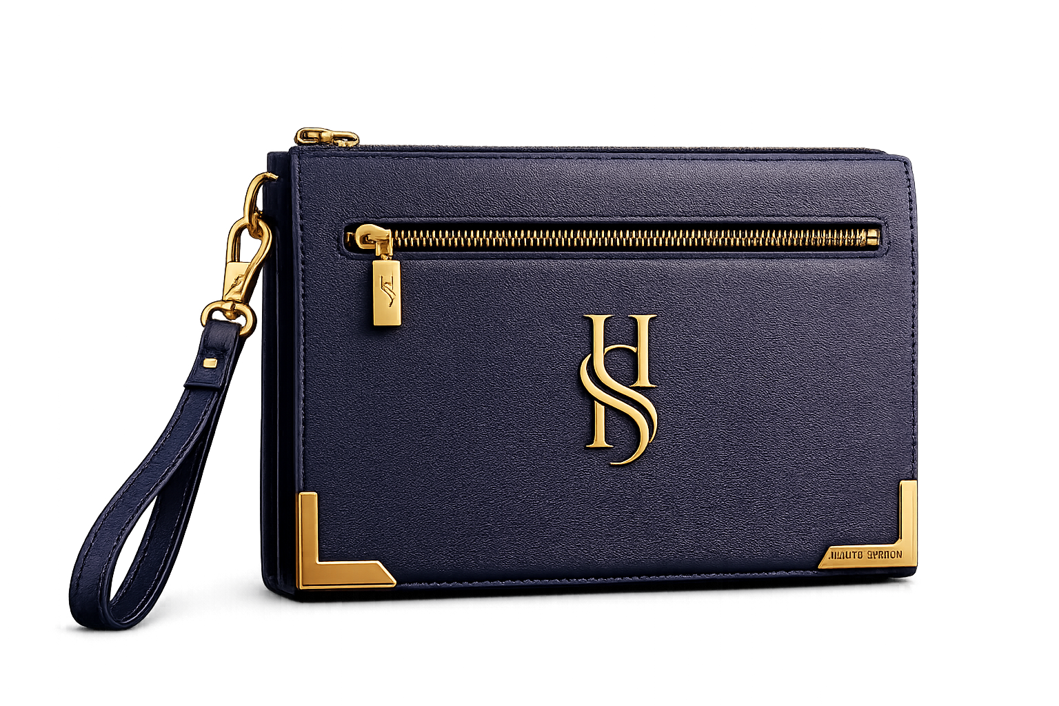Monarch Clutch Dark Blue