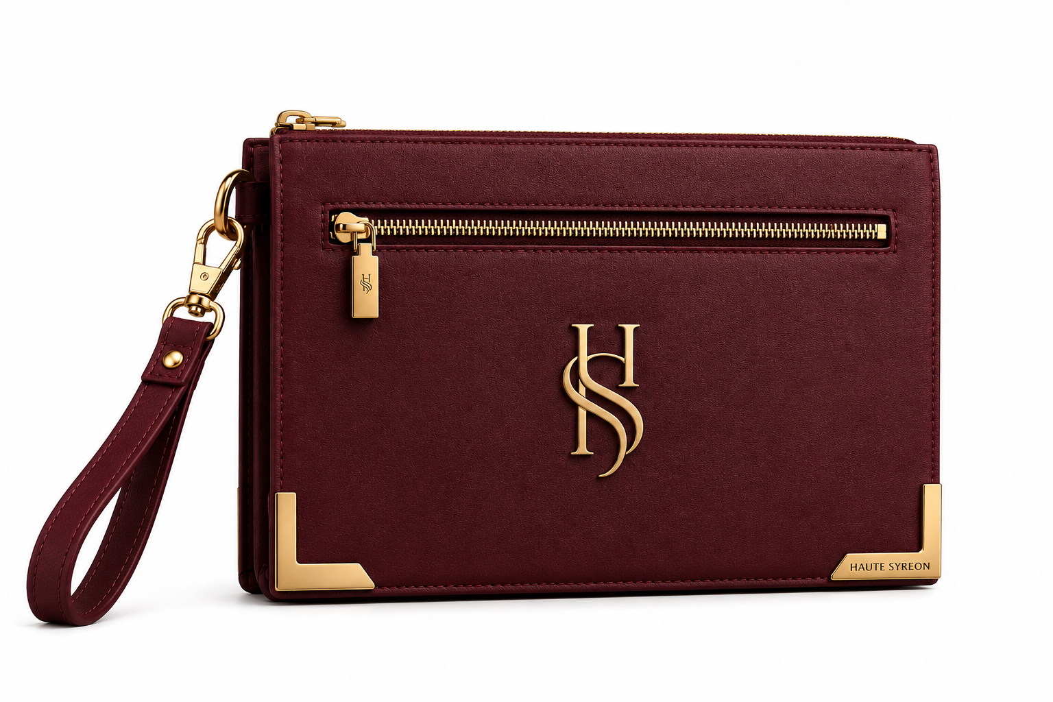 Monarch Clutch Burgundy